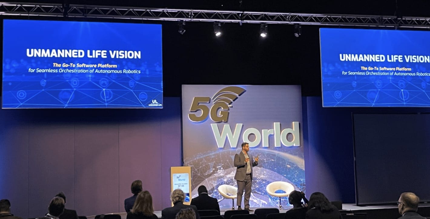 Unmanned Life wins an award at 5G World Summit
