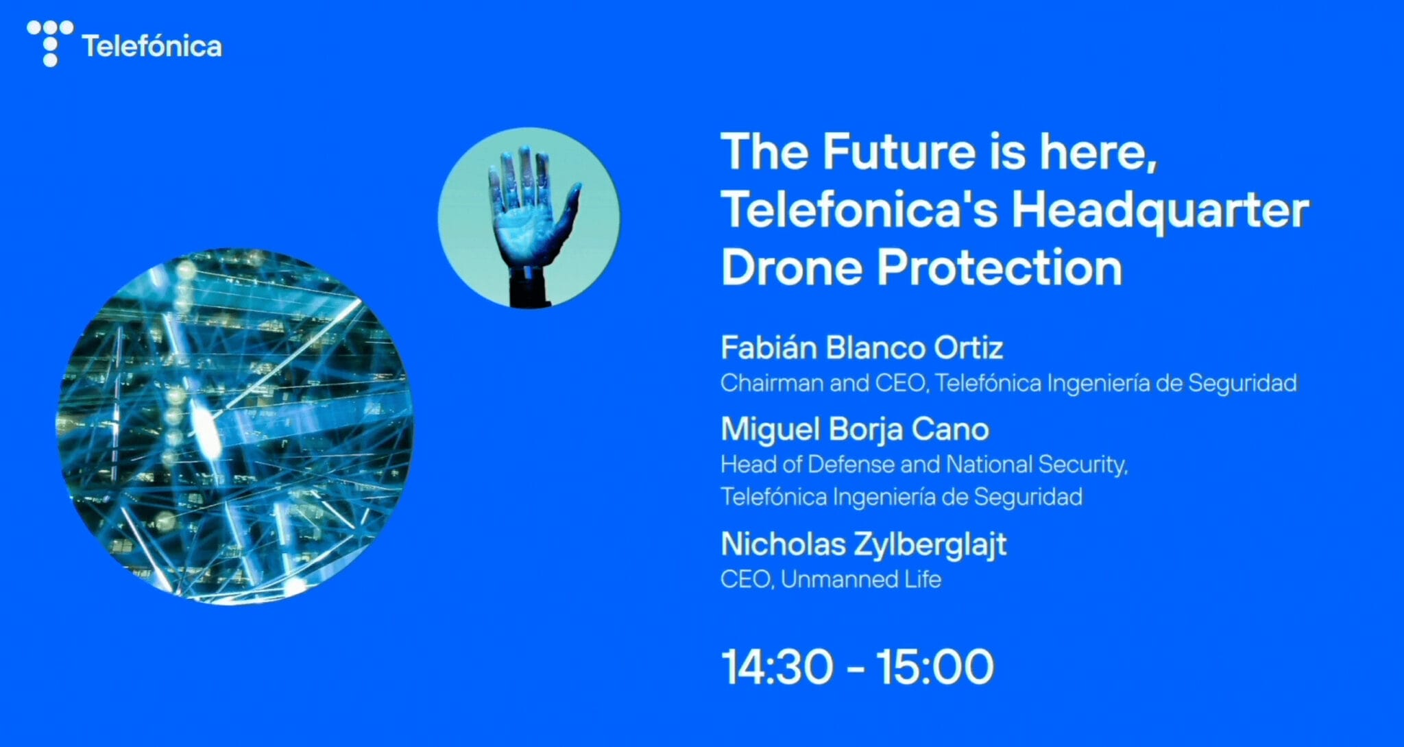 The Future is here, Telefonica’s Headquarter Drone Protection #MWC22