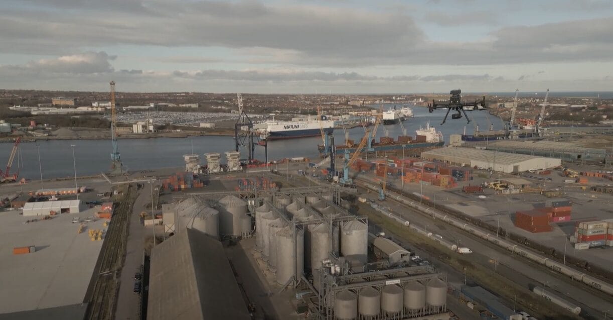 Unmanned Life’s Autonomous Drone Fleet Powered by BT and Ericsson’s Private 5G Network in Port of Tyne